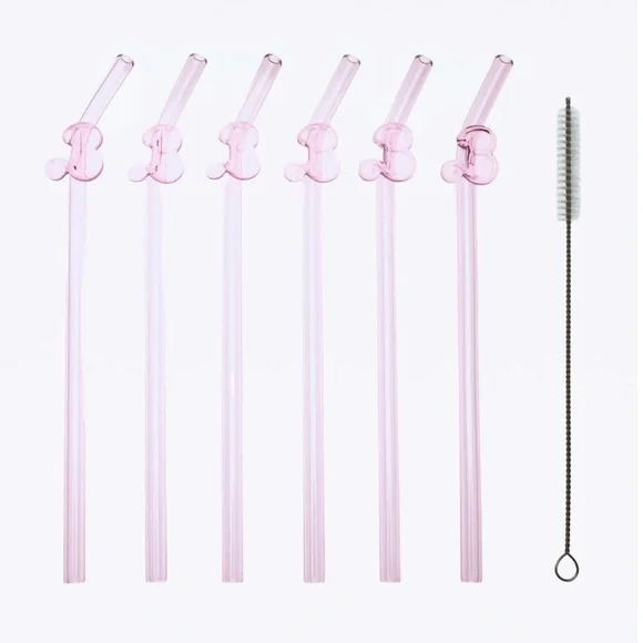 BARBIE x ZARA GLASS STRAWS - Picture 3 of 4